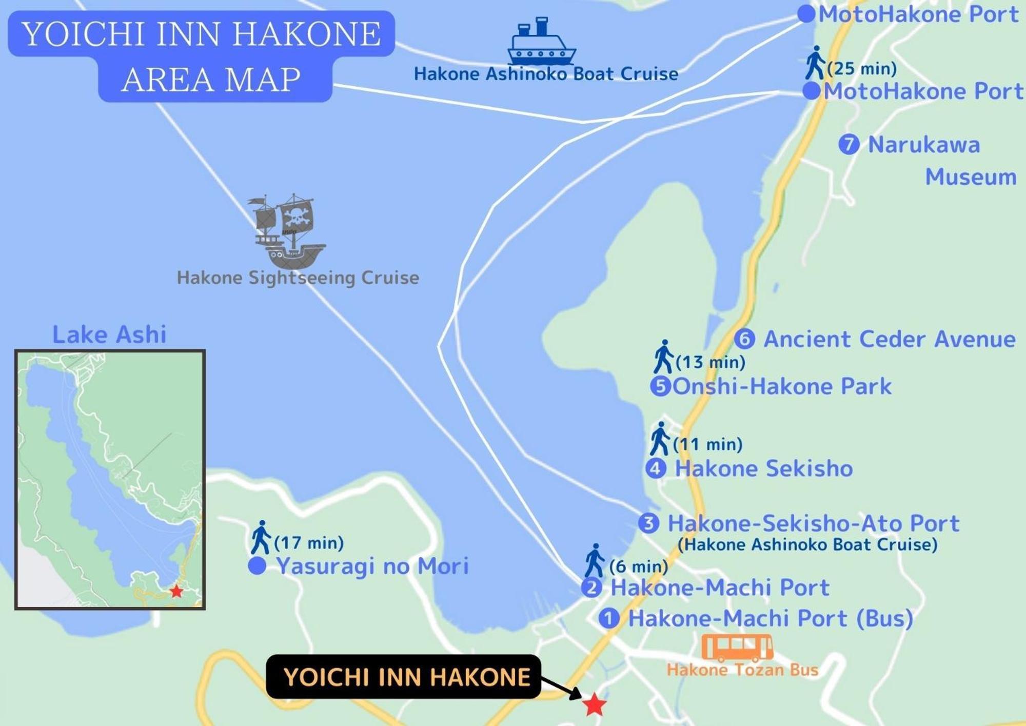 Yoichi Inn Hakone Eksteriør bilde